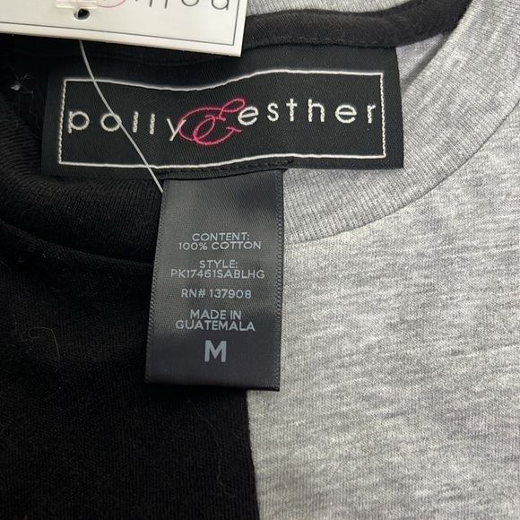 Metallica And Slayer Tee Split Graphic Medium by Polly & Esther Band Tee - Picture 4 of 5